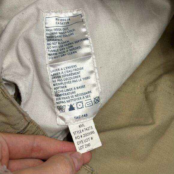 5.11 Tactical Taclite Pro Tan Men 32x29 Utility Cargo Pockets Ripstop Work Pants - Picture 5 of 15